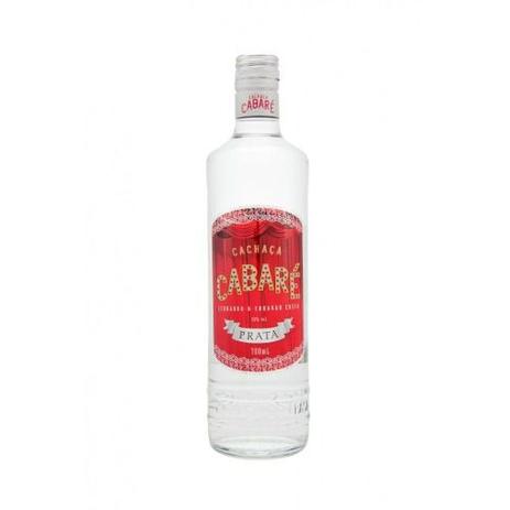 Cachaça Cabaré Prata - 700ml Menor preço em Cachaça Cabaré Prata - 700ml