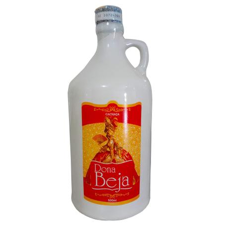 Cachaça Dona Beja Extra Premium louça 500ml Menor preço em Cachaça Dona Beja Extra Premium louça 500ml