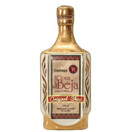 Cachaça Dona Beja Sarau louça 750ml Menor preço em Cachaça Dona Beja Sarau louça 750ml