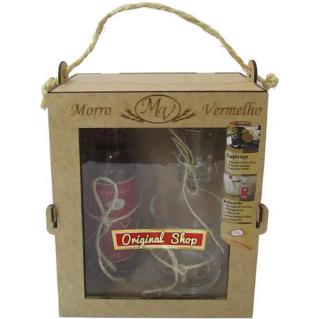 Cachaça Morro Vermelho kit 275ml Menor preço em Cachaça Morro Vermelho kit 275ml