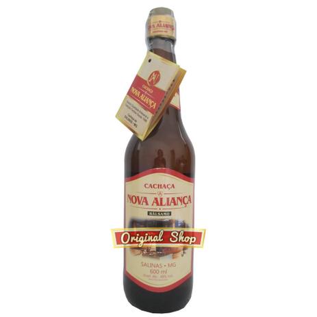 Cachaça Nova Aliança bálsamo 600ml - Nova alianca Menor preço em Cachaça Nova Aliança bálsamo 600ml - Nova alianca