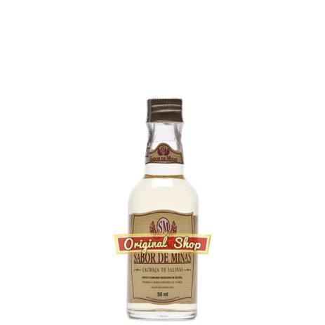 Cachaça Sabor de Minas 50ml Menor preço em Cachaça Sabor de Minas 50ml