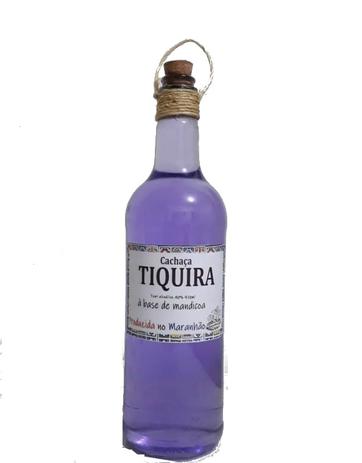 Cachaça Tiquira Azul 970ml Produzida no Maranhão Menor preço em Cachaça Tiquira Azul 970ml Produzida no Maranhão