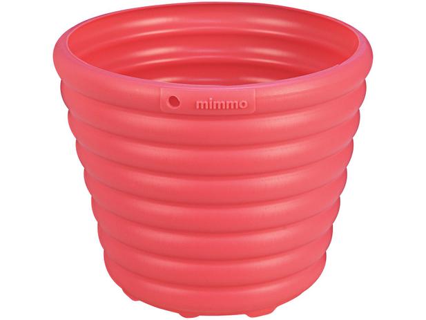 Cachepô/Vaso para Plantas 1,7L 16,2x13,5x16,2cm - Tramontina Sweet Garden Mimmo Rosa