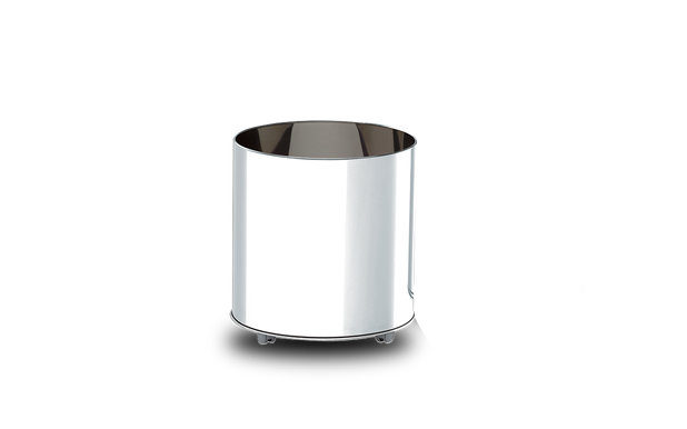 Cachepot Inox com Rodízios Ø 35 Brinox Menor preço em Cachepot Inox com Rodízios Ø 35 Brinox