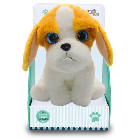 Cachorro de Pelúcia 17cm - Cavalier King - Unik Toys Menor preço em Cachorro de Pelúcia 17cm - Cavalier King - Unik Toys
