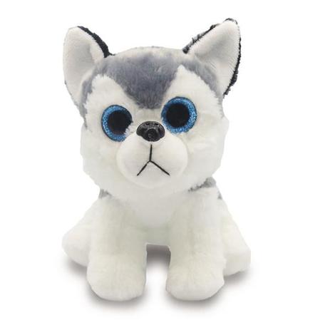 Cachorro de Pelúcia 17cm - Husky Siberiano - Unik Toys Menor preço em Cachorro de Pelúcia 17cm - Husky Siberiano - Unik Toys