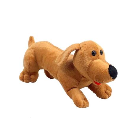 Cachorro Pelúcia Basset 32 cm Linguiça - Reipets Menor preço em Cachorro Pelúcia Basset 32 cm Linguiça - Reipets