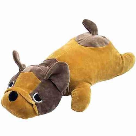 Cachorro Pug Francês Marrom Deitado 45cm - Pelúcia - Produtos infinity presentes Menor preço em Cachorro Pug Francês Marrom Deitado 45cm - Pelúcia - Produtos infinity presentes