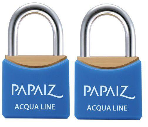 Cadeado Acqua Line Papaiz 30mm - 2 Unidades Menor preço em Cadeado Acqua Line Papaiz 30mm - 2 Unidades