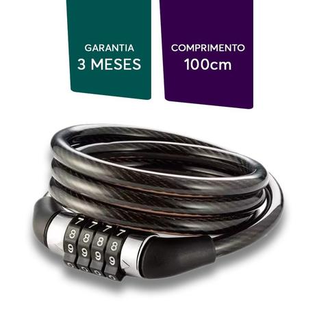 Cadeado Cabo de Aço Com Senha 8mm Atrio é ruim? Cadeado Cabo de Aço Com Senha 8mm Atrio é boa?