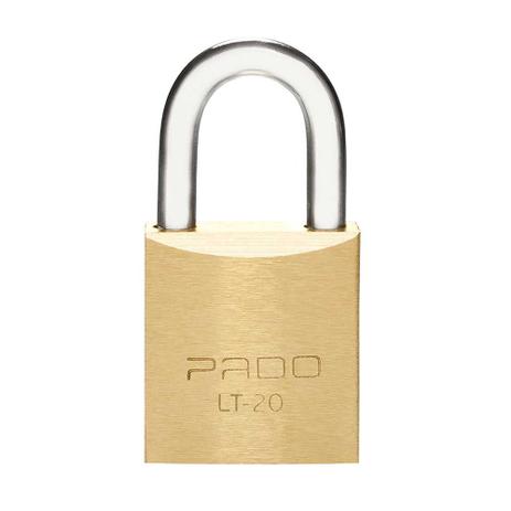 Cadeado com chave 20mm E-20 haste pequena bronze Pado Menor preço em Cadeado com chave 20mm E-20 haste pequena bronze Pado