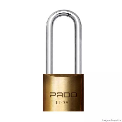 Cadeado com Chave 35mm E-35 Haste Média Pado Bronze é boa?