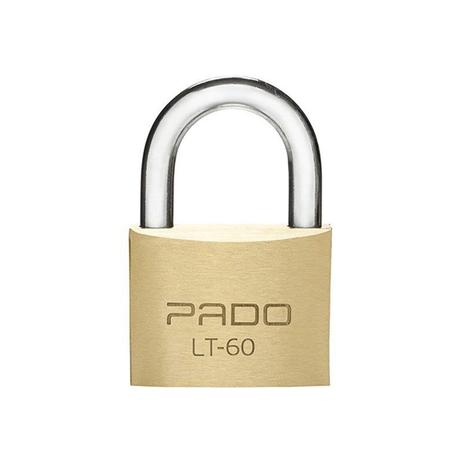 Cadeado com Chave Latão 60mm Dourado Pado Menor preço em Cadeado com Chave Latão 60mm Dourado Pado
