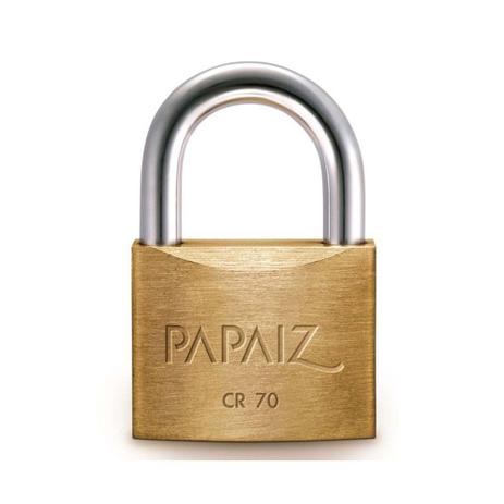Cadeado com chave SM CR 70mm Papaiz Menor preço em Cadeado com chave SM CR 70mm Papaiz
