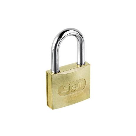 Cadeado de Latão 35mm Stam Dourado Menor preço em Cadeado de Latão 35mm Stam Dourado