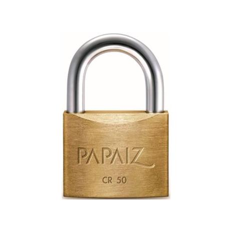 Cadeado de latão - CR-50 - Papaiz Menor preço em Cadeado de latão - CR-50 - Papaiz