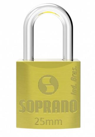 cadeado de latão S25 Soprano Menor preço em cadeado de latão S25 Soprano
