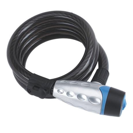 Cadeado Espiral Zoli 1,2MX15MM com chave Menor preço em Cadeado Espiral Zoli 1,2MX15MM com chave