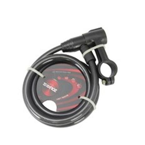 Cadeado Espiral Zoli 1,5MX6MM com chave Preto Menor preço em Cadeado Espiral Zoli 1,5MX6MM com chave Preto