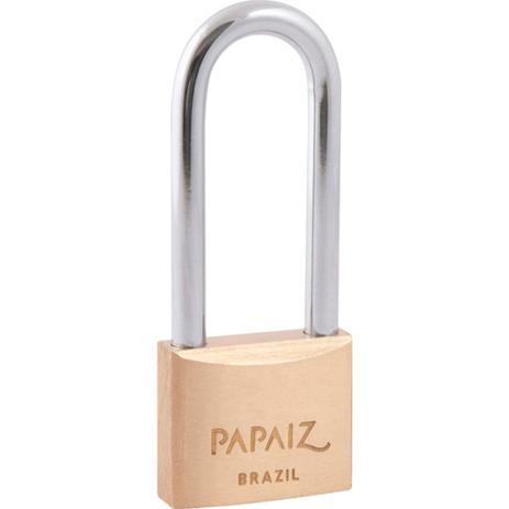 Cadeado haste longa 30 X 50 mm - Papaiz Menor preço em Cadeado haste longa 30 X 50 mm - Papaiz