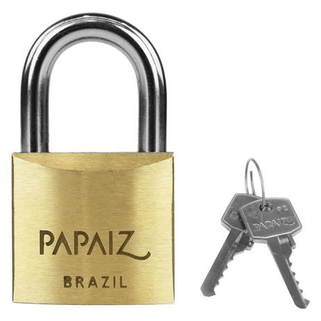 Cadeado Latão 35mm Papaiz Menor preço em Cadeado Latão 35mm Papaiz