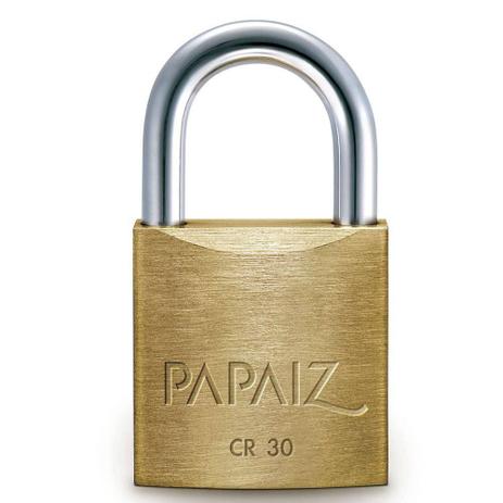 Cadeado Latão Com 2 Chaves Cr-30 Mm - 0100300sm - Papaiz Menor preço em Cadeado Latão Com 2 Chaves Cr-30 Mm - 0100300sm - Papaiz