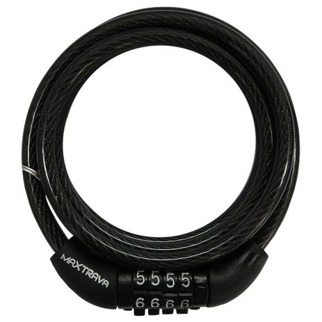 Cadeado Max Trava para Bicicleta com Segredo MXTRA0010 Preto Menor preço em Cadeado Max Trava para Bicicleta com Segredo MXTRA0010 Preto