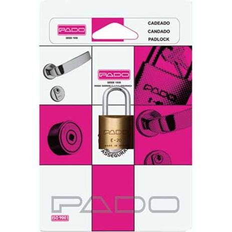 Cadeado Pado 20mm SM Contém 1 Unidade Menor preço em Cadeado Pado 20mm SM Contém 1 Unidade