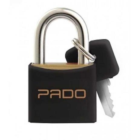 Cadeado Pado 25mm Color Preto - Pado s/a. Menor preço em Cadeado Pado 25mm Color Preto - Pado s/a.