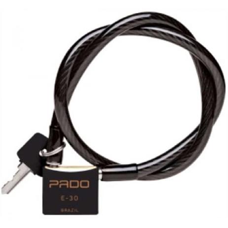Cadeado Pado Bicicleta Sm E-30 120cm Preto - Pado s/a. Menor preço em Cadeado Pado Bicicleta Sm E-30 120cm Preto - Pado s/a.