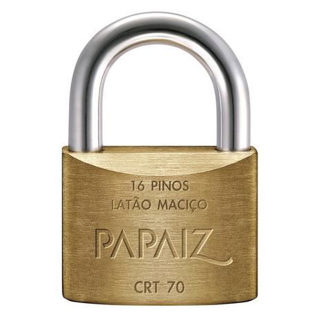 Cadeado Papaiz Tetra 70mm Menor preço em Cadeado Papaiz Tetra 70mm