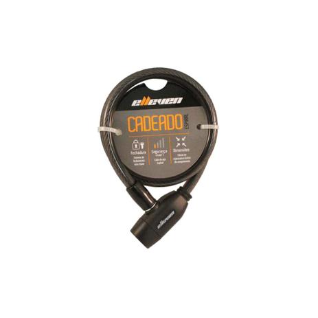 Cadeado Para Bicicleta Elleven 65cmx10mm com Chave Preto é boa?