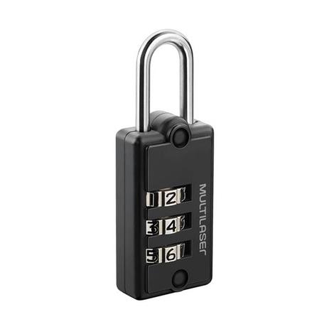 Cadeado Para Mala 3 Dígitos - Preto - Ac252 - Multilaser é ruim? Cadeado Para Mala 3 Dígitos - Preto - Ac252 - Multilaser é boa?