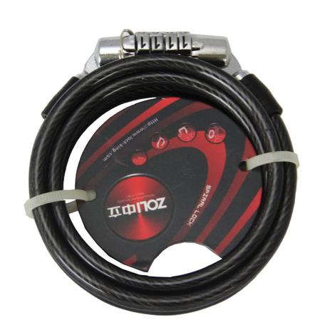 Cadeado Zoli Espiral com Segredo 1,0m X 6m Menor preço em Cadeado Zoli Espiral com Segredo 1,0m X 6m