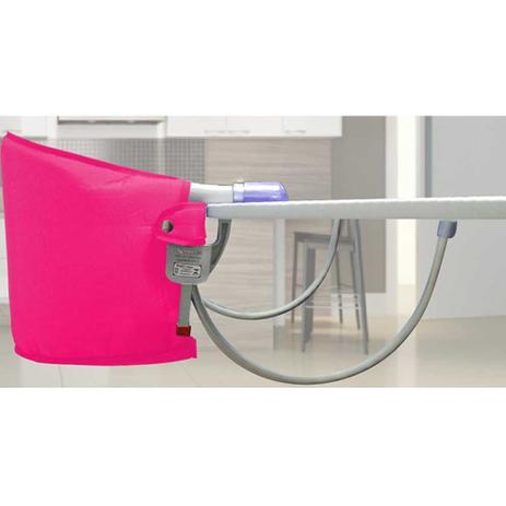 Cadeira Bebê Alimentação Suspensa Portátil Rosa Sapeca Kids Menor preço em Cadeira Bebê Alimentação Suspensa Portátil Rosa Sapeca Kids