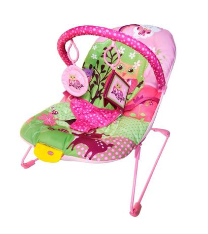 Cadeira Bebê Descanso Vibratória Musical Ballagio - Rosa - Color Baby é boa?