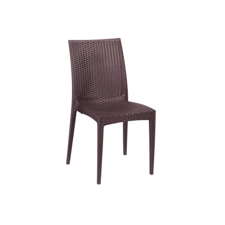 Cadeira Boeme Café - Rattan - Or design Menor preço em Cadeira Boeme Café - Rattan - Or design
