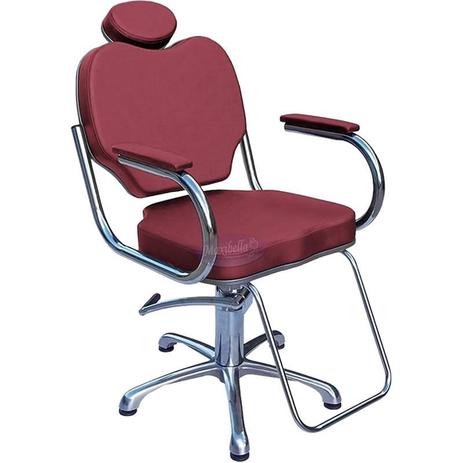 Cadeira Cabeleireiro Hidráulica c/ Encosto Fixo Para Salão de Beleza - Gobbi Bordo Facto - Maxibella é boa?