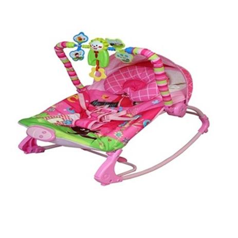 Cadeira Cadeirinha De Descanso Musical Rocker Com Balanço Rosa - Colorbaby Menor preço em Cadeira Cadeirinha De Descanso Musical Rocker Com Balanço Rosa - Colorbaby