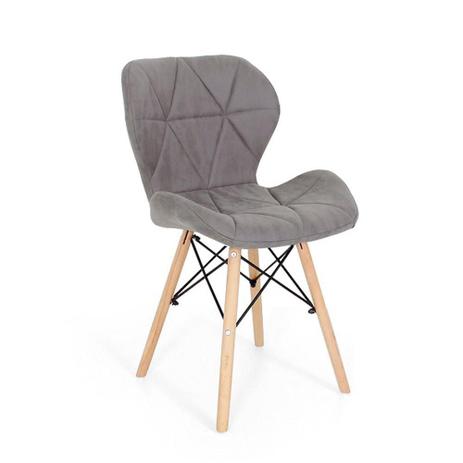 Cadeira Charles Eames Eiffel Slim Special Estofada - Grafite - Império Brazil Business Menor preço em Cadeira Charles Eames Eiffel Slim Special Estofada - Grafite - Império Brazil Business