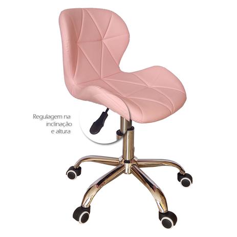 Cadeira Charles Eiffel Office Slim Giratória Rosa - WEBSIZE é boa?