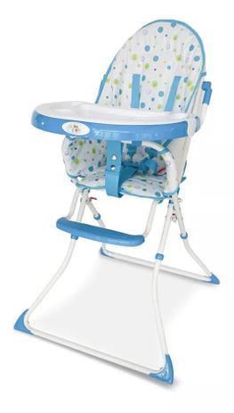 Cadeira de Alimentação Flash Azul Baby Style Menor preço em Cadeira de Alimentação Flash Azul Baby Style