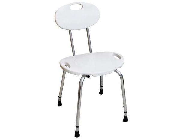 Cadeira de banho com encosto banqueta p/ idosos deficientes - MEBUKI Menor preço em Cadeira de banho com encosto banqueta p/ idosos deficientes - MEBUKI