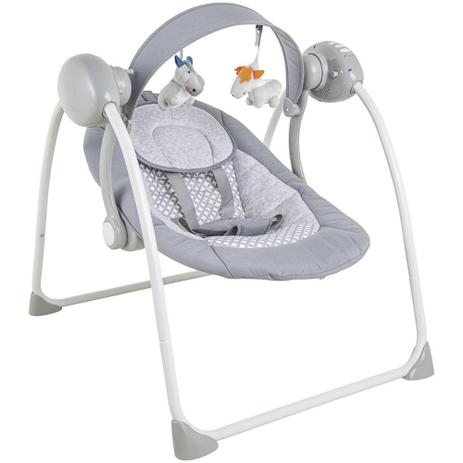 Cadeira de Descanso Mimo Cinza Lenox - Kiddo Menor preço em Cadeira de Descanso Mimo Cinza Lenox - Kiddo