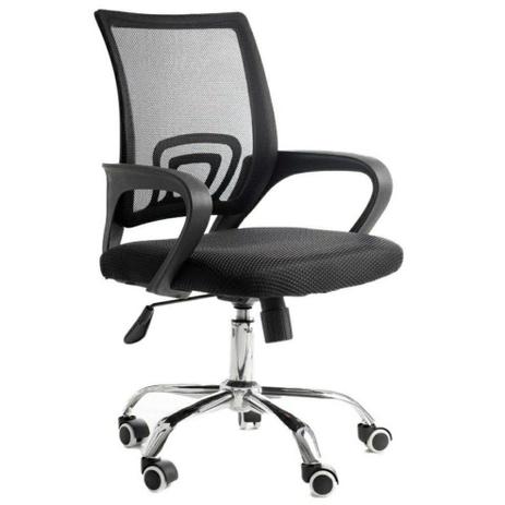 Cadeira De Escritorio base Cromada Tela Malha Mesh Diretor Pctop Home Office Fit Preta é boa?