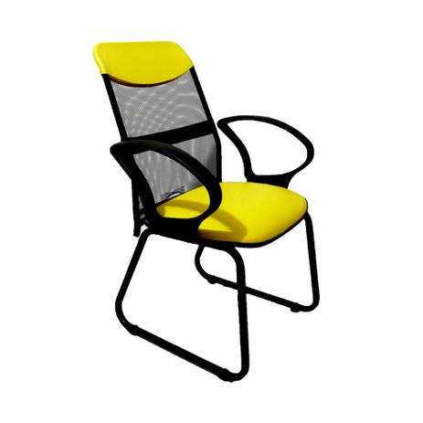 Cadeira de Escritório Diretor Costaneira Soft Fixa Amarelo - Furniture é boa?