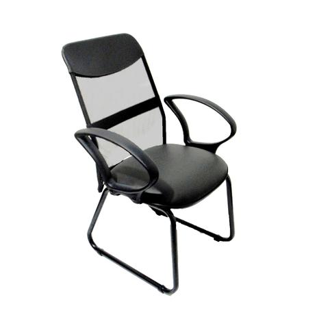 Cadeira de Escritório Interlocutor Costaneira Fixa Preta - Furniture é boa?