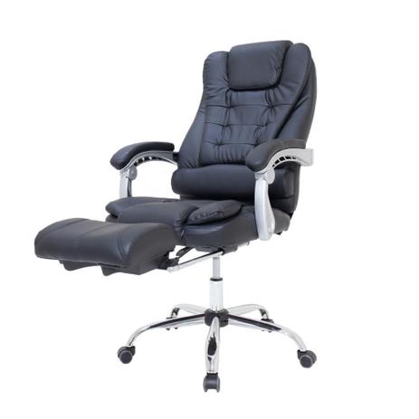 Cadeira De Escritório Presidente Big Boss Reclinável Com Apoio Para Os Pés - Baba Shop Menor preço em Cadeira De Escritório Presidente Big Boss Reclinável Com Apoio Para Os Pés - Baba Shop