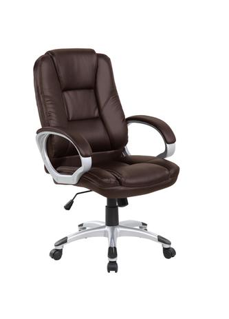 Cadeira de Escritório Presidente Marrom Dallas OR Design Menor preço em Cadeira de Escritório Presidente Marrom Dallas OR Design